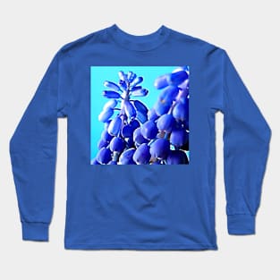 Muscari Grape Hyacinth Long Sleeve T-Shirt